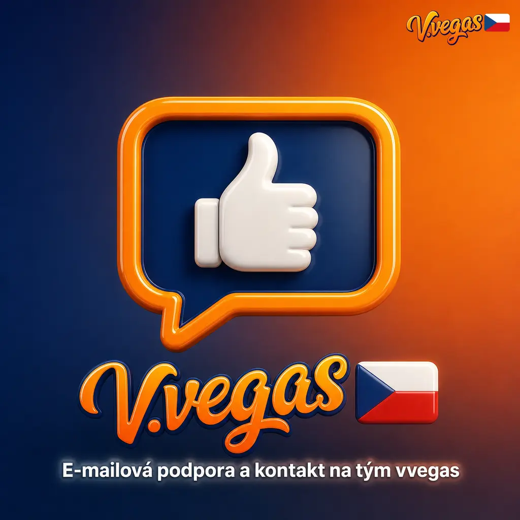 E-mailová podpora vvegas: kontakt pro ověření dokladů, reklamace a dotazy s odpovědí do 24–48 hodin.