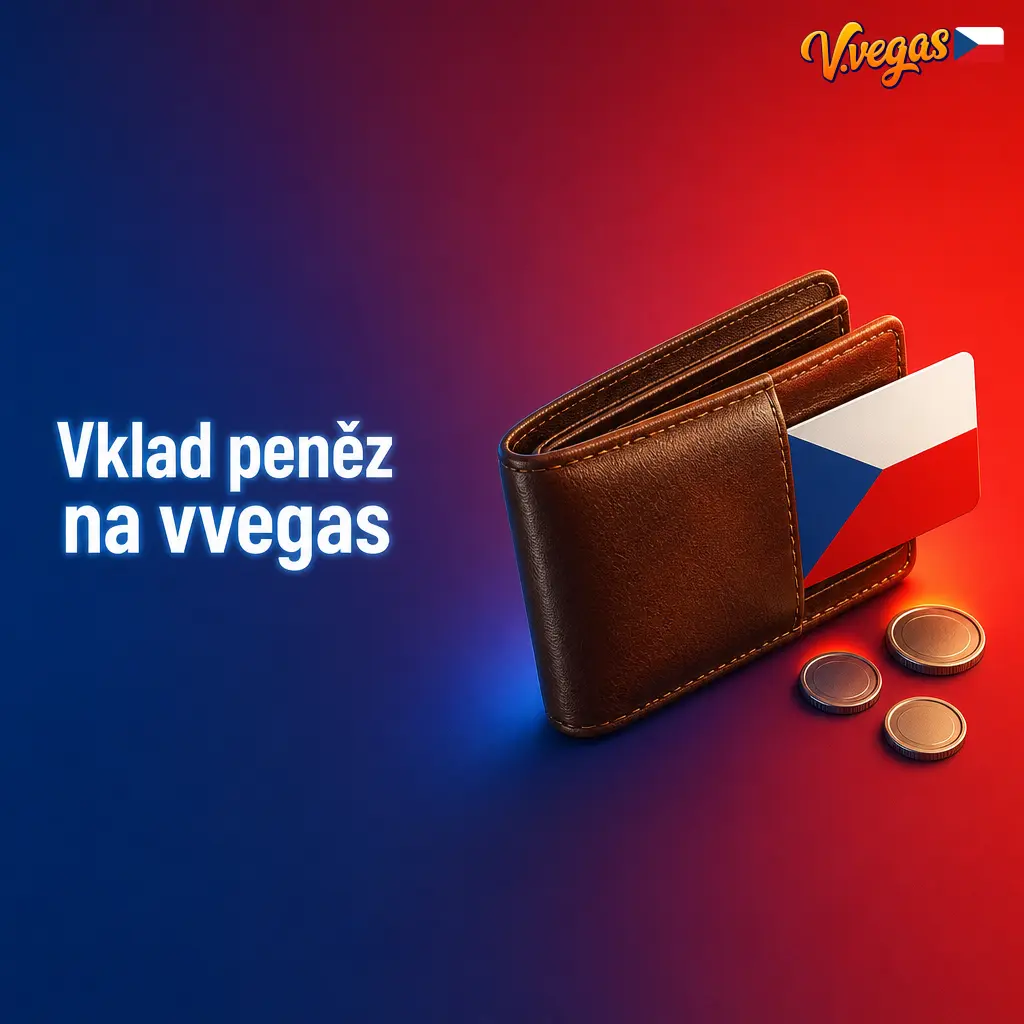 Rychlý vklad peněz na vvegas kartou, bankovním převodem nebo e-peněženkou od 100 CZK