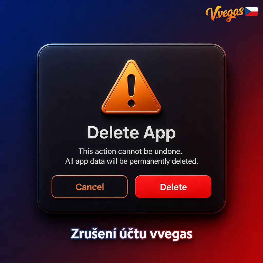 Zrušení účtu na vvegas – postup pro sebevyloučení nebo trvalé ukončení hráčského účtu